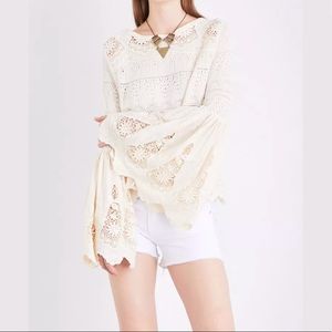 NWOT Free People Once Upon a Time Top